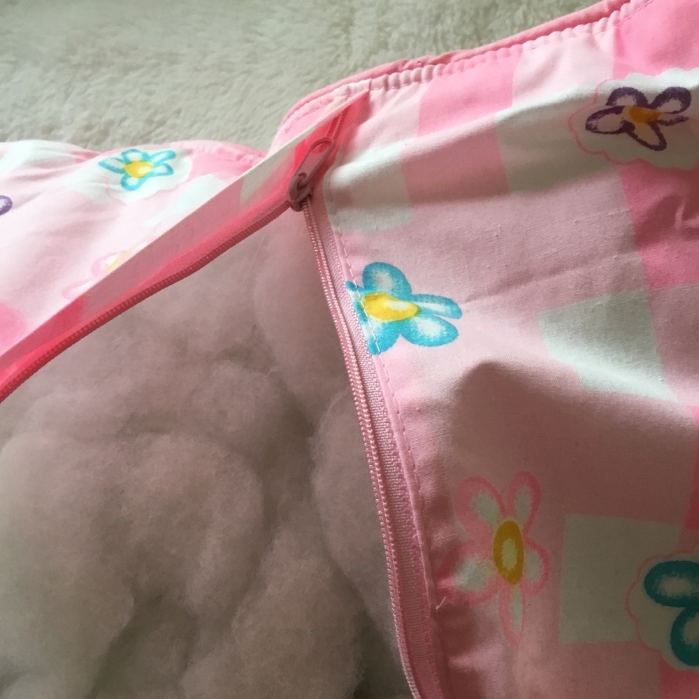 Hello Kitty Light Pink Decorative Square Pillow with Zipper - Picture 4 of 15